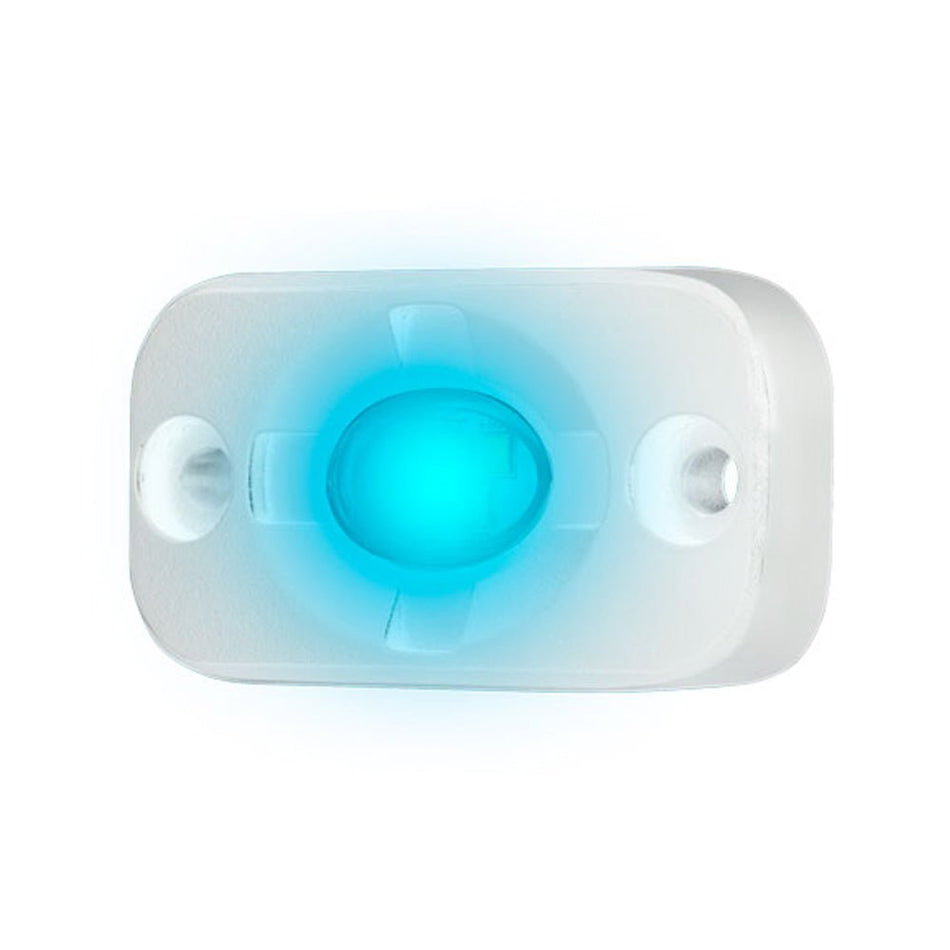 HEISE Marine Auxiliary Accent Lighting Pod - 1.5" x 3" - White/Blue - Get Tight Gear