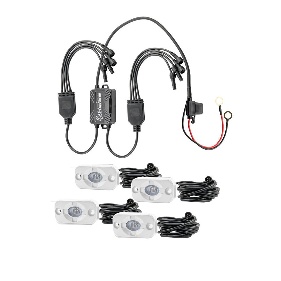 HEISE RBG Accent Light Kit - 4 Pack - Get Tight Gear