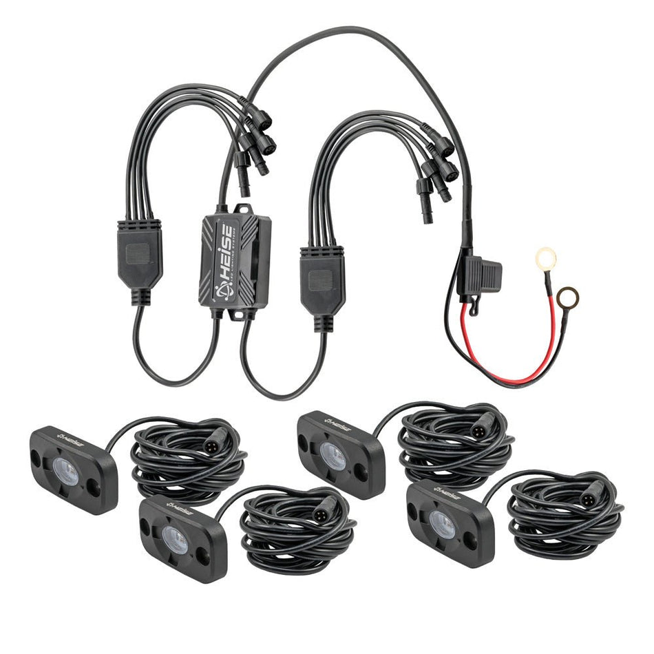 HEISE RGB Accent Lighting Kit - 4 Pack - Get Tight Gear