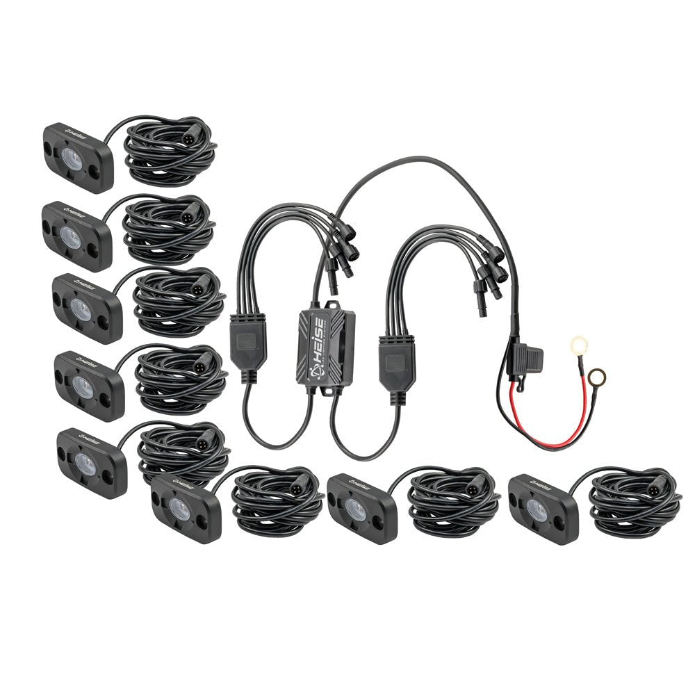 HEISE RGB Accent Lighting Kit - 8 Pack - Get Tight Gear