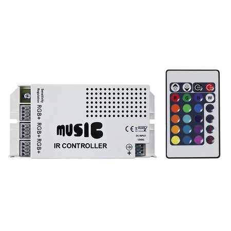 HEISE Sound Activated RGB Controller w/IR Remote - Get Tight Gear