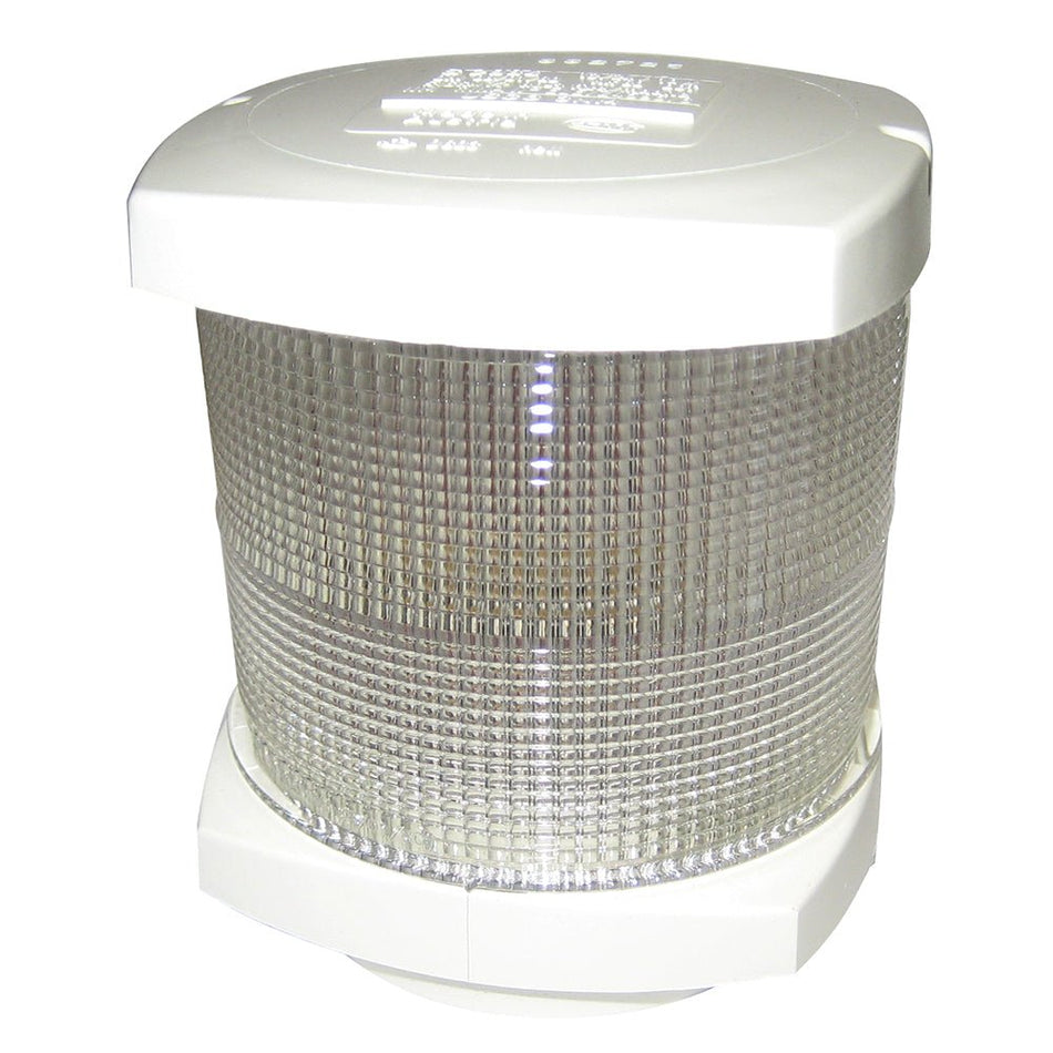 Hella Marine All Round White Light/Anchor Navigation Lamp - Incandescent - 2nm - White Housing - 12V - Get Tight Gear