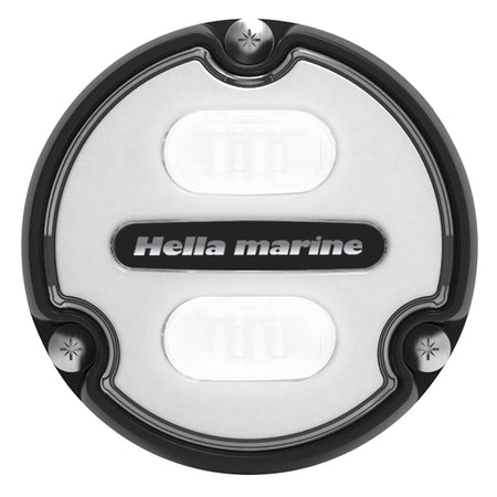 Hella Marine Apelo A1 Blue White Underwater Light - 1800 Lumens - Black Housing - White Lens - Get Tight Gear
