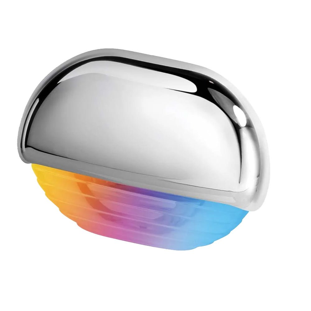 Hella Marine Apelo RGB Step Lamp - Chrome Cap - Get Tight Gear