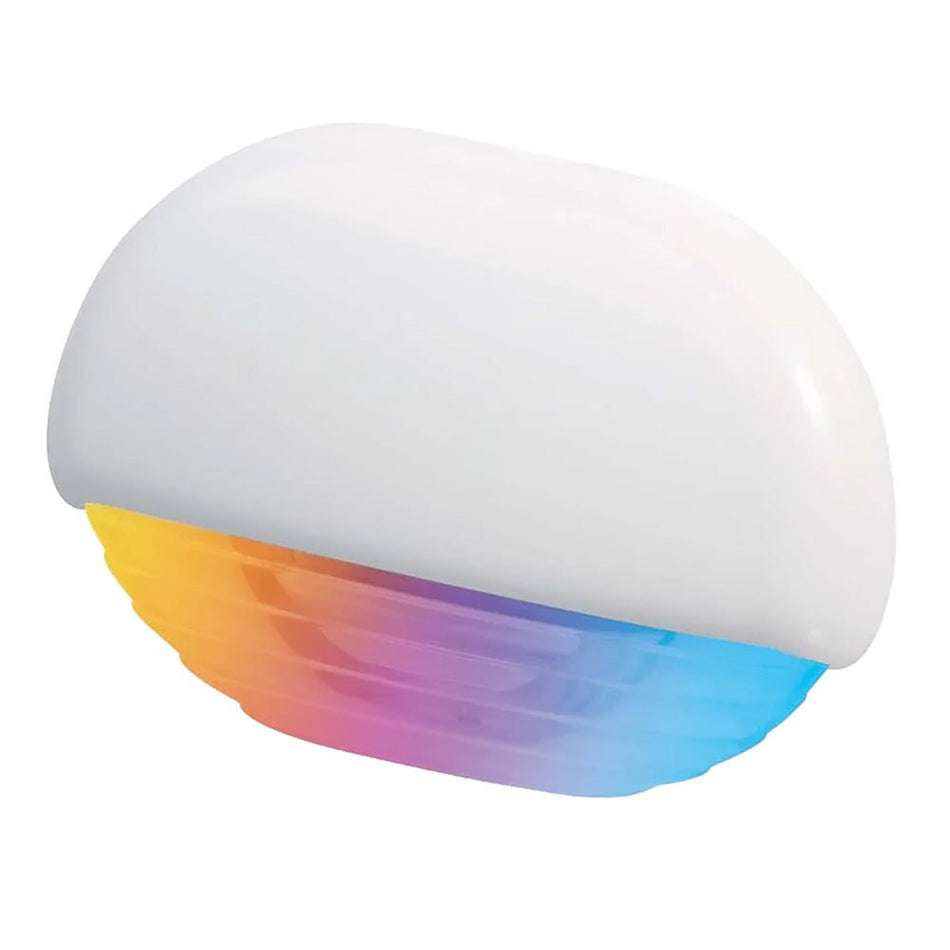 Hella Marine Apelo RGB Step Lamp - White Cap - Get Tight Gear