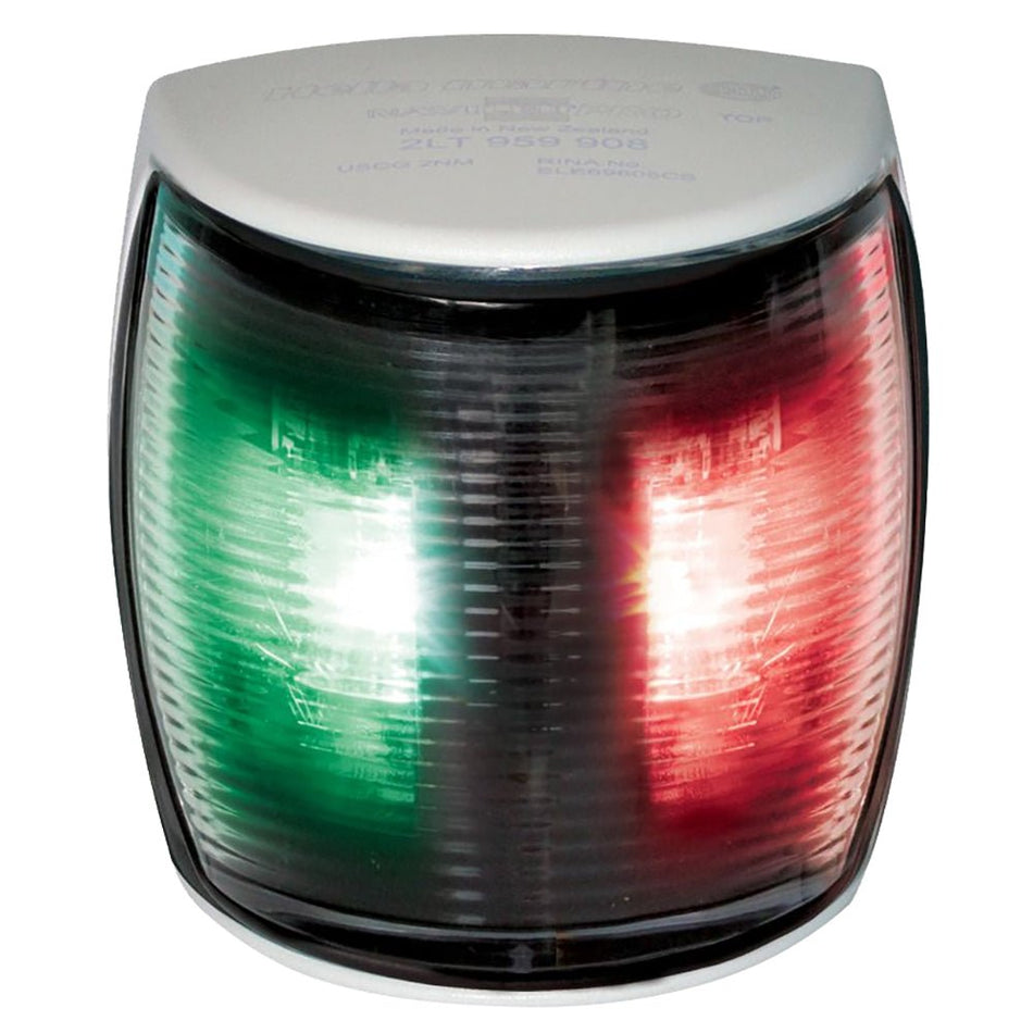 Hella Marine BSH NaviLED PRO Bi - Color Navigation Lamp - 2nm - White Housing - Get Tight Gear