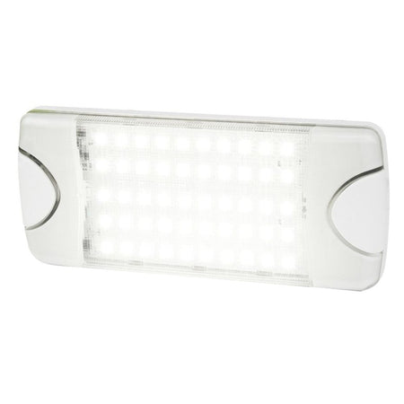 Hella Marine DuraLED 50 Low Profile Interior/Exterior Lamp - Wide White Spreader Beam - Get Tight Gear