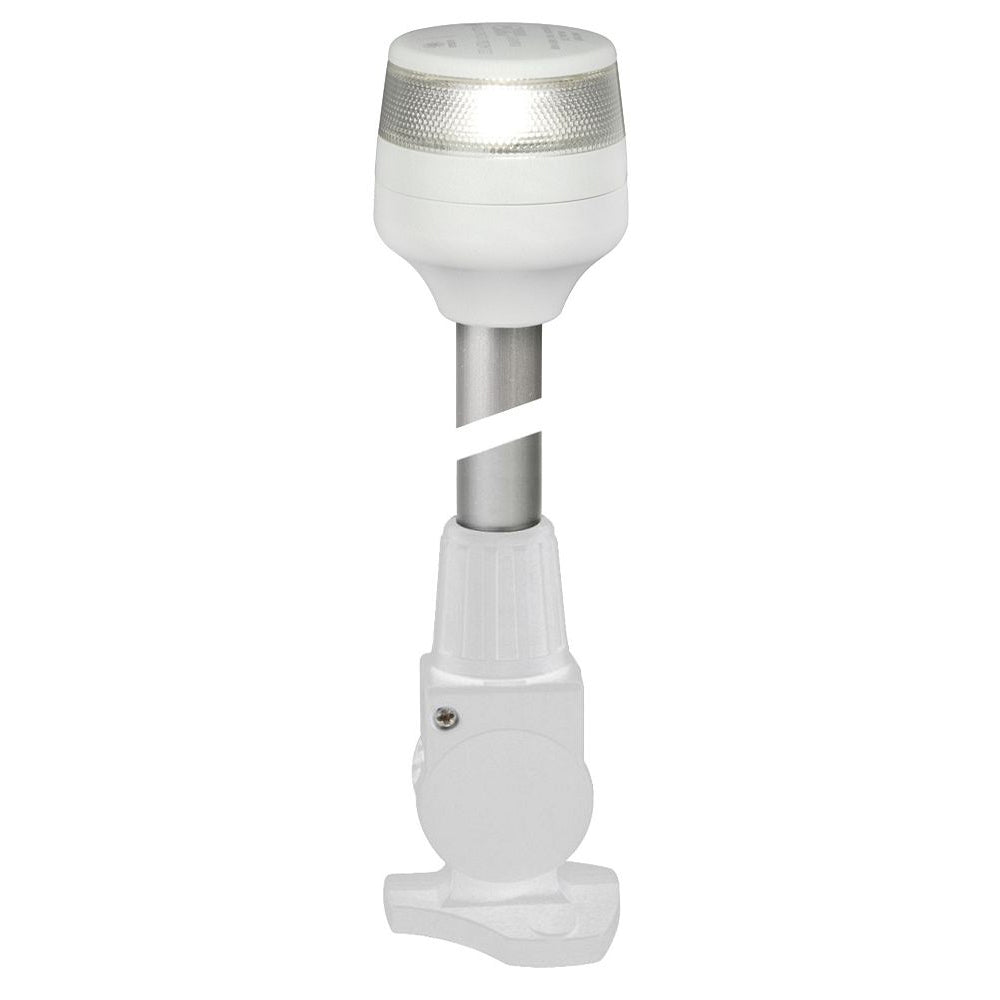 Hella Marine NaviLED 360 Compact All Round Lamp - 2nm - 24" Fold Down Base - White - Get Tight Gear