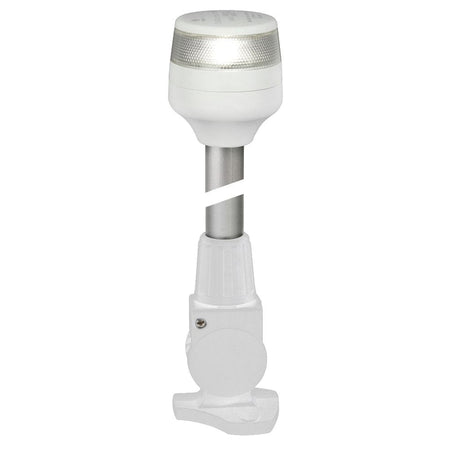 Hella Marine NaviLED 360 Compact All Round Lamp - 2nm - 24" Fold Down Base - White - Get Tight Gear