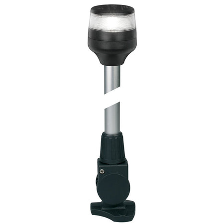 Hella Marine NaviLED 360 Compact All Round Lamp - 2nm - 40" Fold Down Base - Black - Get Tight Gear