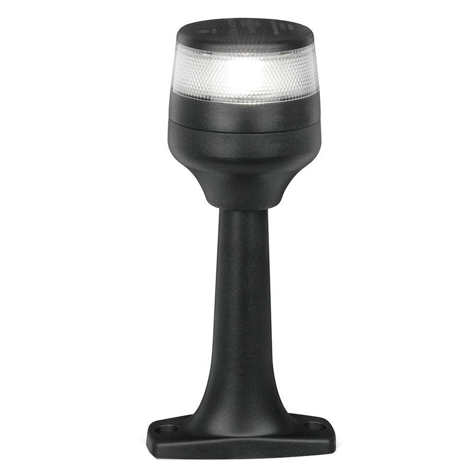 Hella Marine NaviLED 360 Compact All Round Lamp - 2nm - 6" Fixed Mount - Black - Get Tight Gear