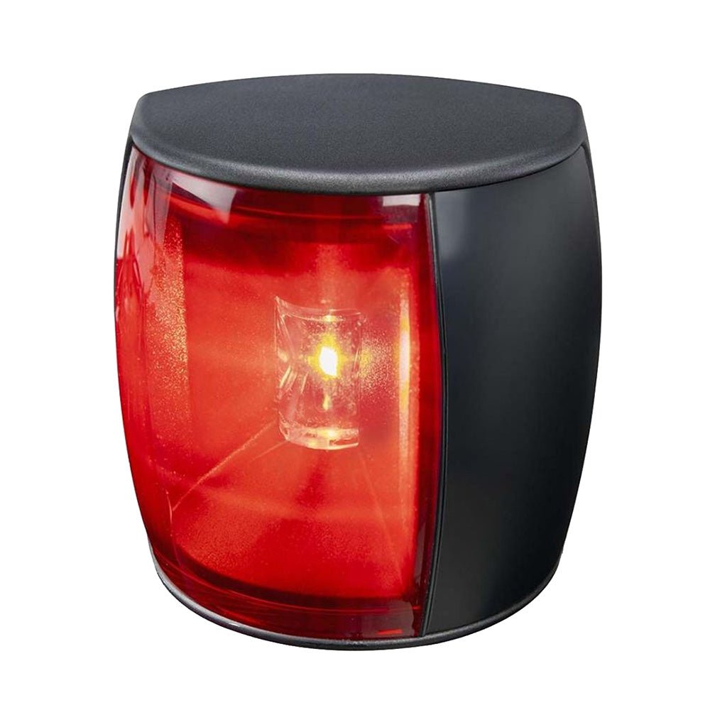 Hella Marine NaviLED PRO Port Navigation Lamp - 2nm - Black - Get Tight Gear