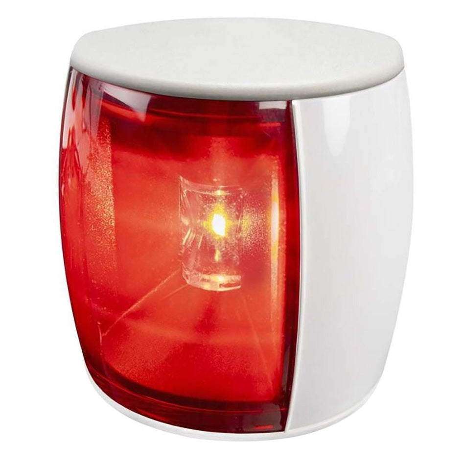 Hella Marine NaviLED PRO Port Navigation Lamp - 2nm - White Shroud - Get Tight Gear