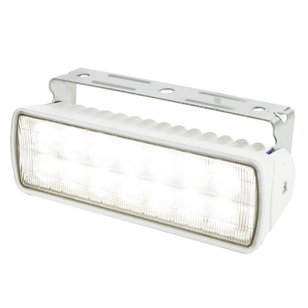Hella Marine Sea Hawk - XLR LED Floodlight - White LED/White Housing - Get Tight Gear