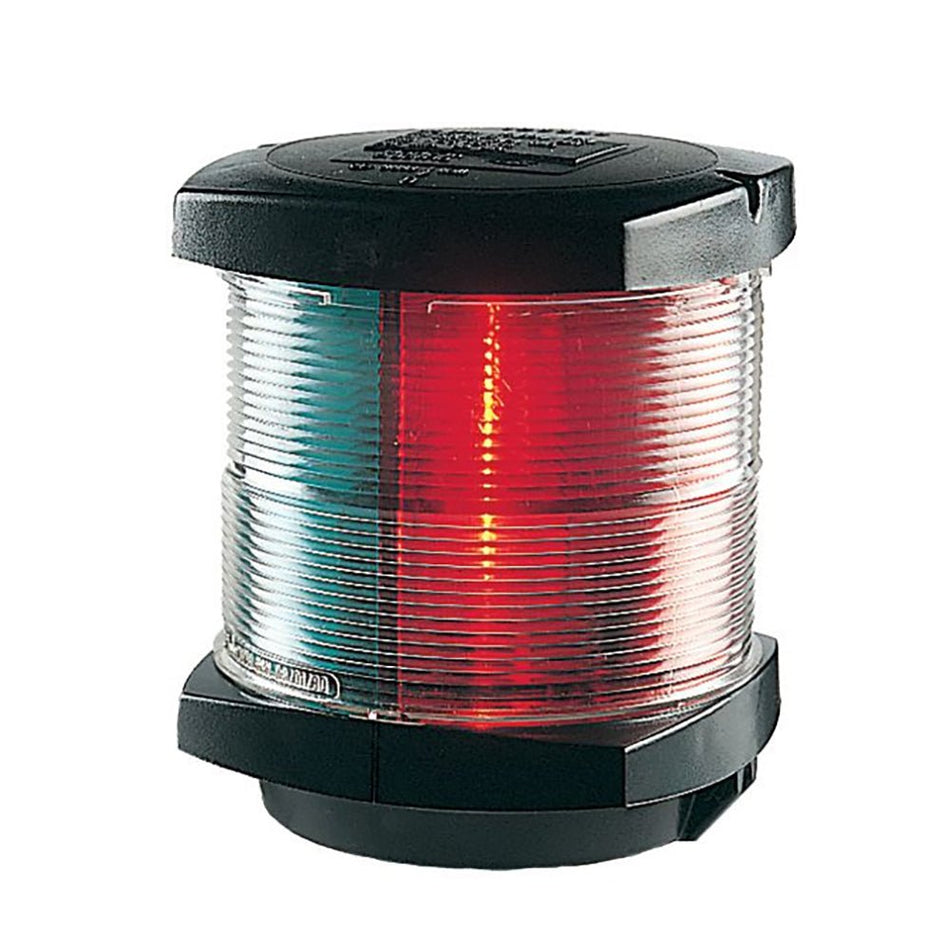 Hella Marine Tri - Color Navigation Light - Incandescent - 2nm - Black Housing - 12V - Get Tight Gear
