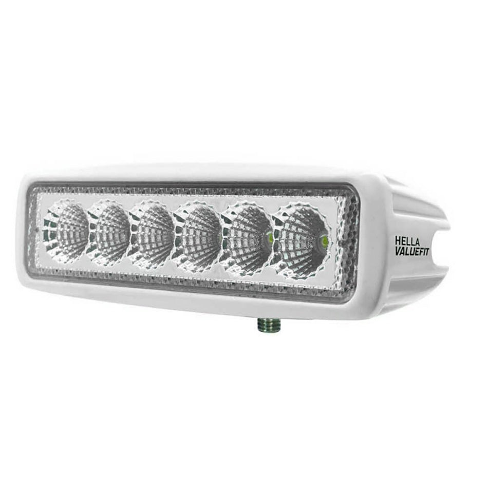 Hella Marine Value Fit Mini 6 LED Flood Light Bar - White - Get Tight Gear