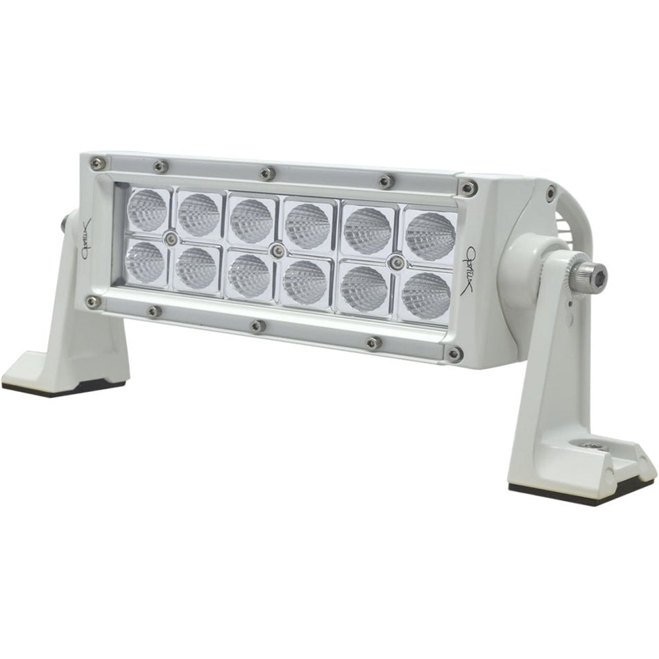 Hella Marine Value Fit Sport Series 12 LED Flood Light Bar - 8" - White - Get Tight Gear