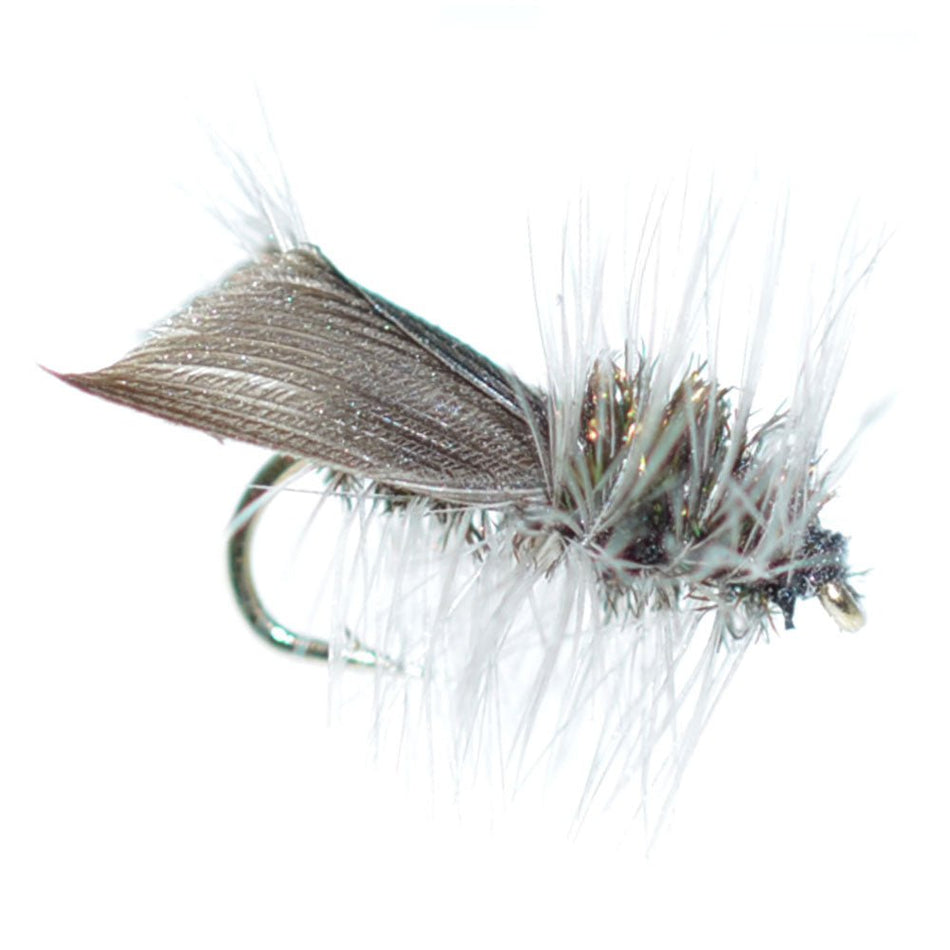 Hemingway Caddis Dry Fly - 1 Dozen Flies Hook Size 18 - Get Tight Gear