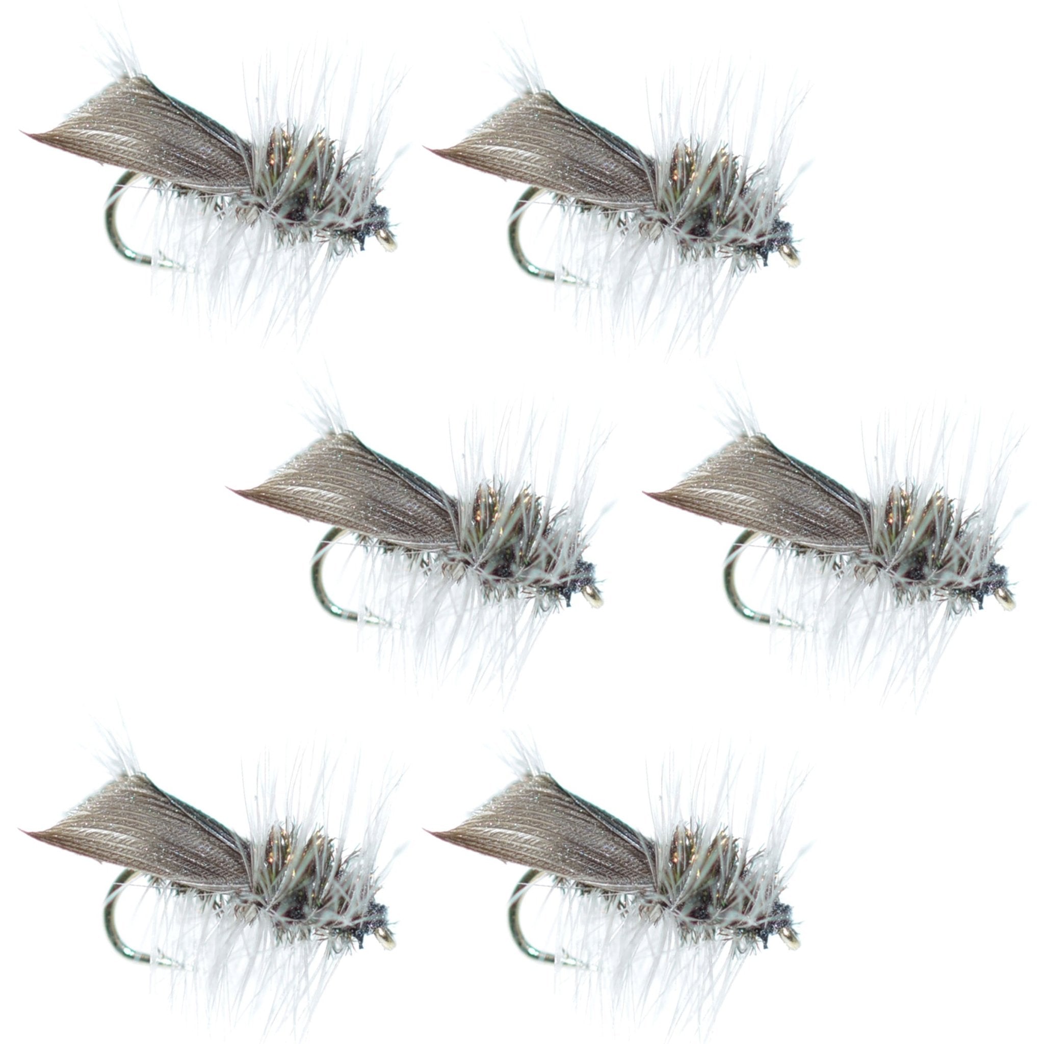 Hemingway Caddis Dry Fly - 6 Flies Hook Size 18 - Get Tight Gear