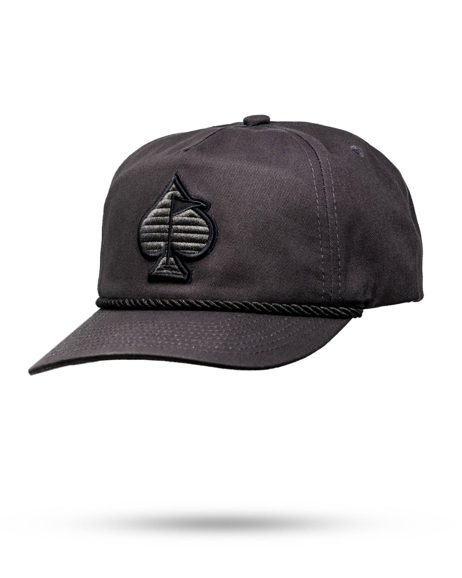 Heritage Rope Hat - Charcoal - Get Tight Gear