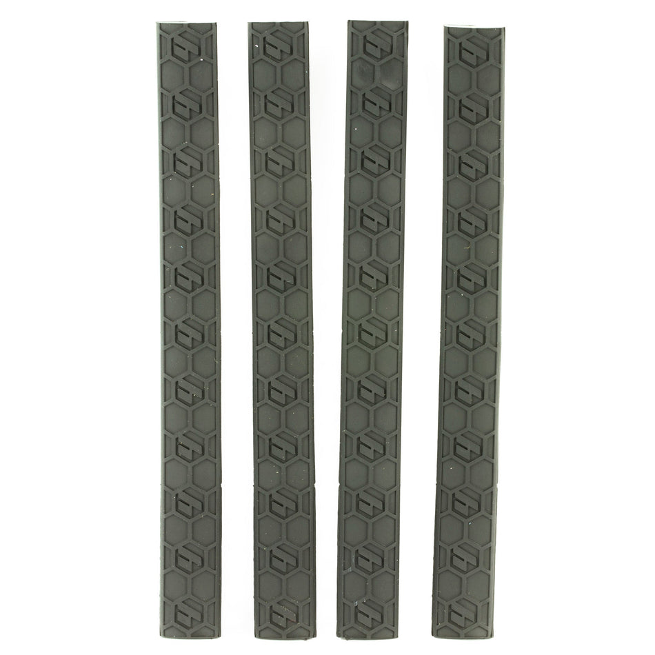 HEXMAG MLOK WDGELOK SLT CVR 4 PK BLK - Get Tight Gear