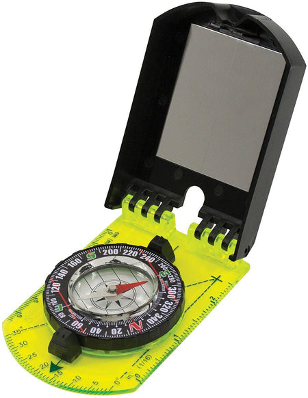 Hi Vis Folding Map Compass - Get Tight Gear