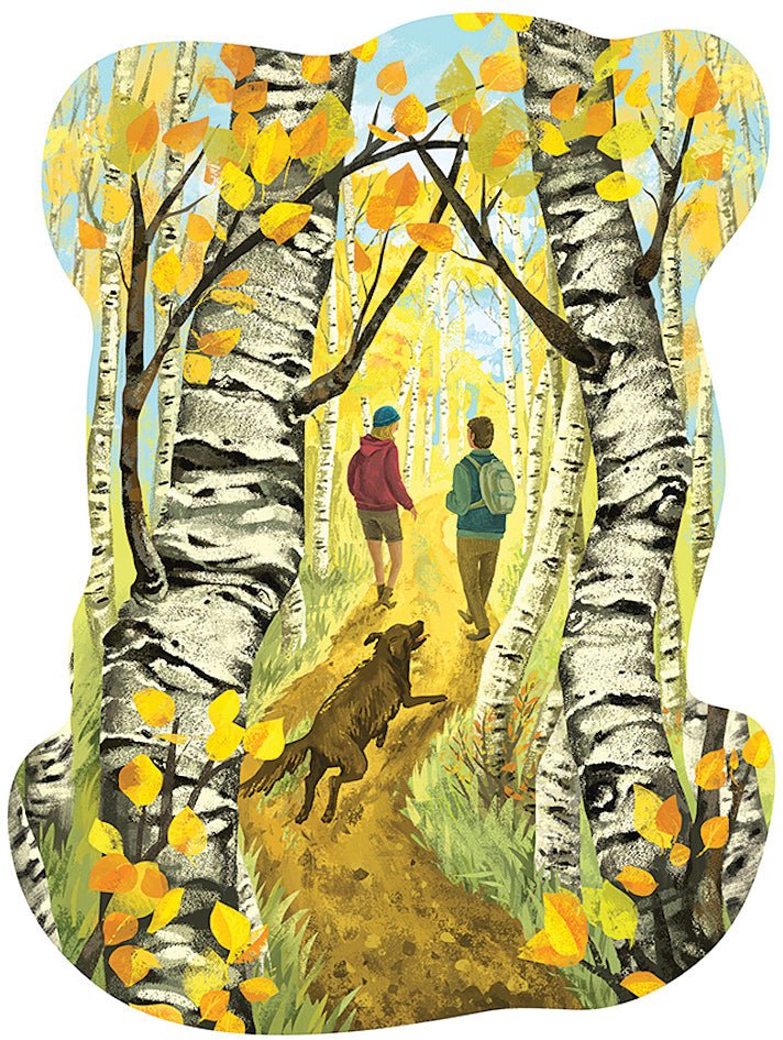 Hike Through Aspens - Get Tight Gear