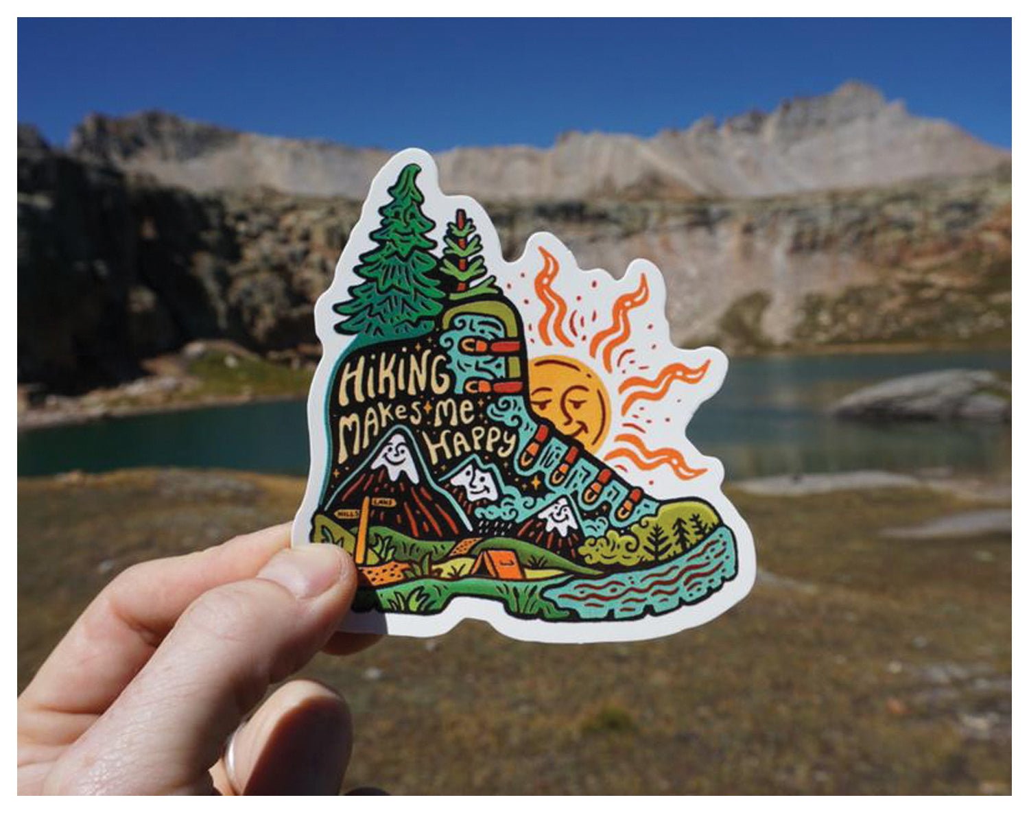 Hiking Makes Me Happy - Get Tight Gear