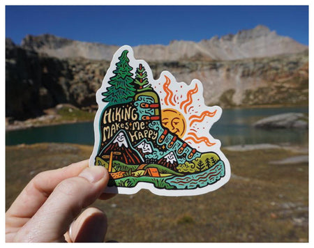 Hiking Makes Me Happy - Get Tight Gear