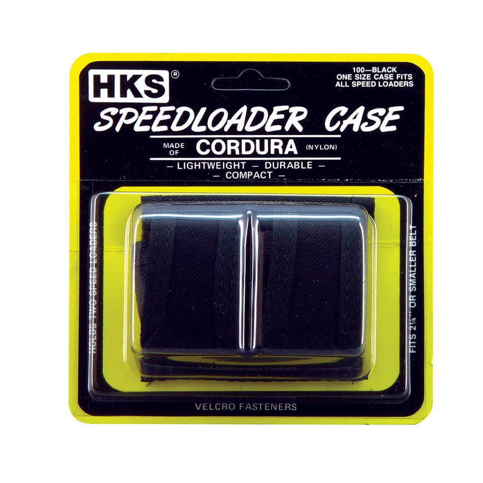 HKS DOUBLE POUCH BLACK CORDURA - Get Tight Gear