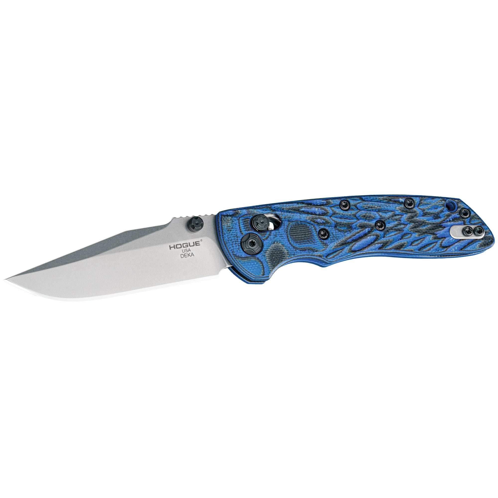 HOGUE DEKA 3.25 CLP TMB G10 BLU LV - Get Tight Gear