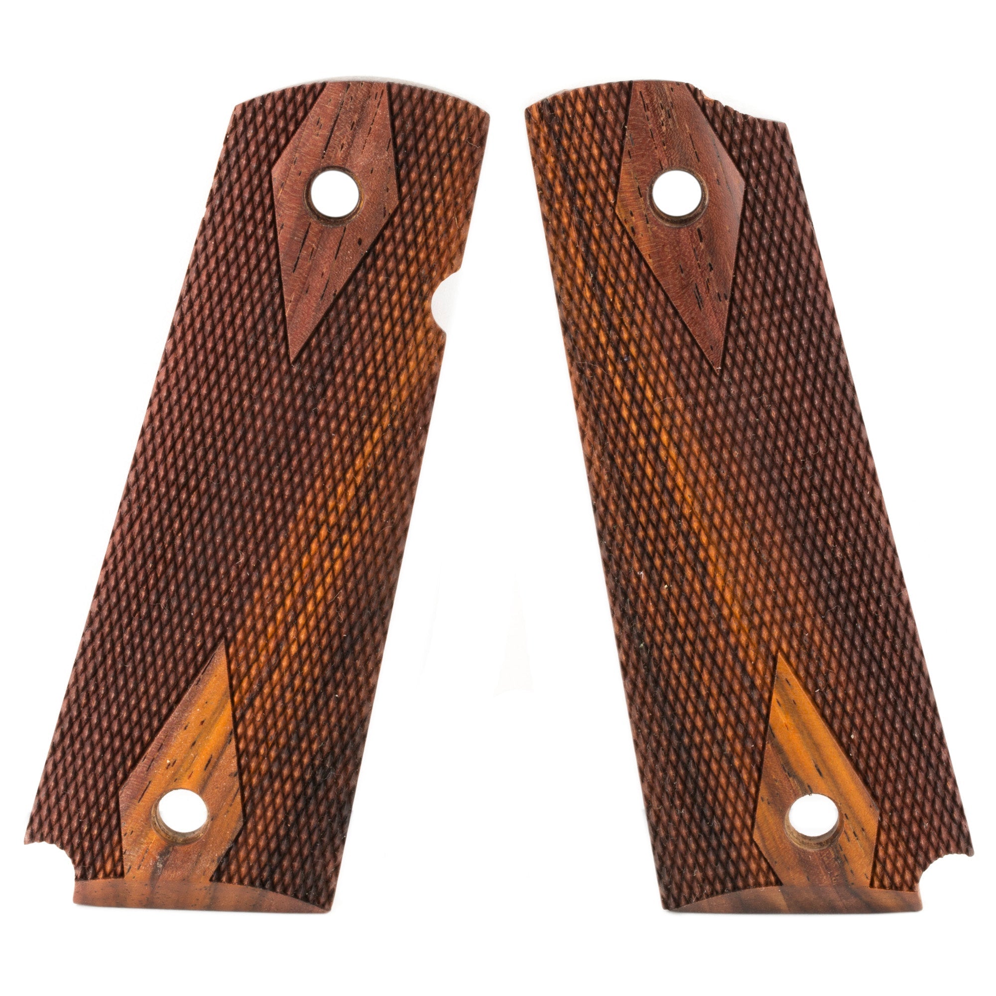 HOGUE GRIP 1911 GOVT COCO CHCKD AMBI - Get Tight Gear