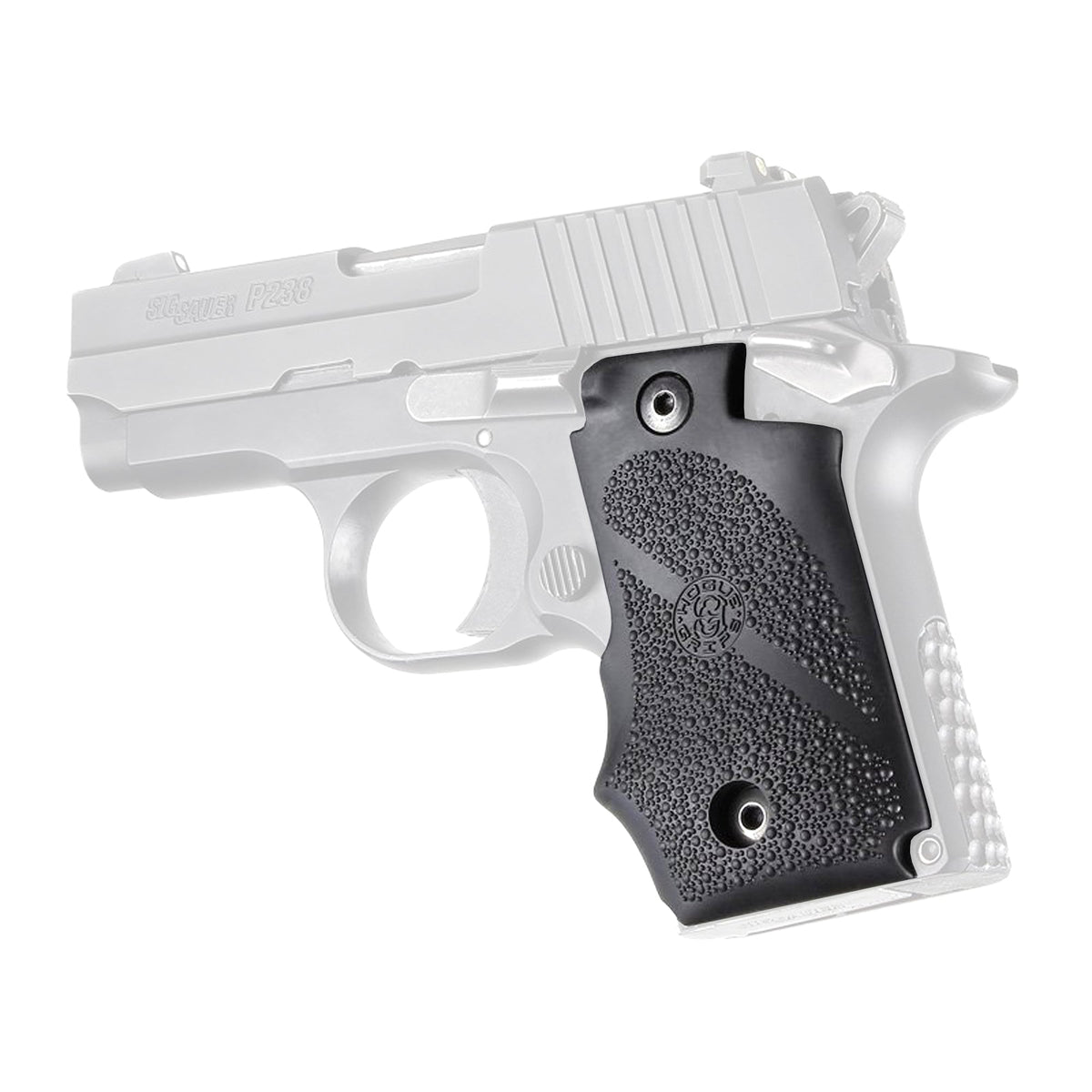 HOGUE GRIP SIG P238 RUBBER FG BLK - Get Tight Gear