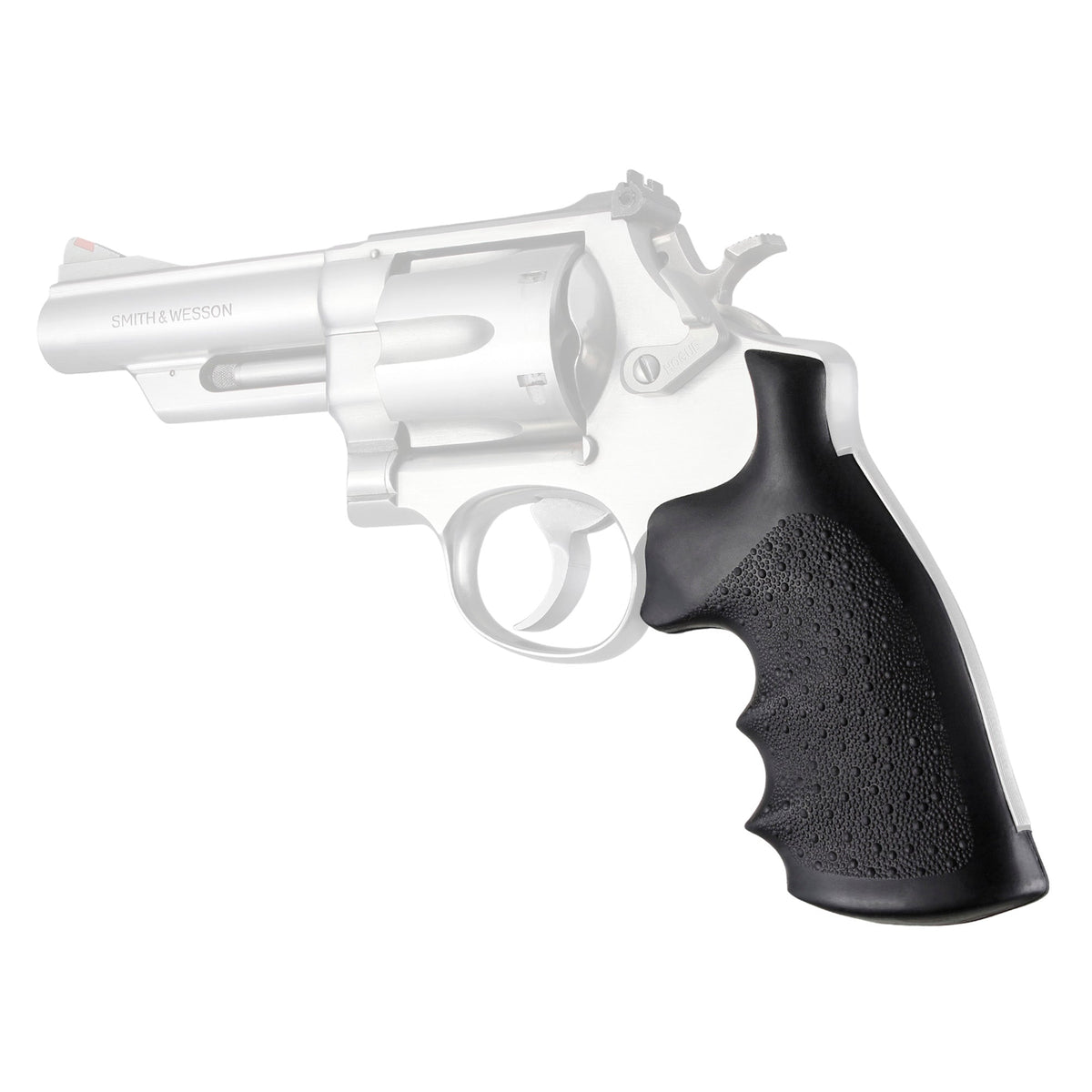 HOGUE MONOGRIP S&W SQ BUTT RBR BLK - Get Tight Gear