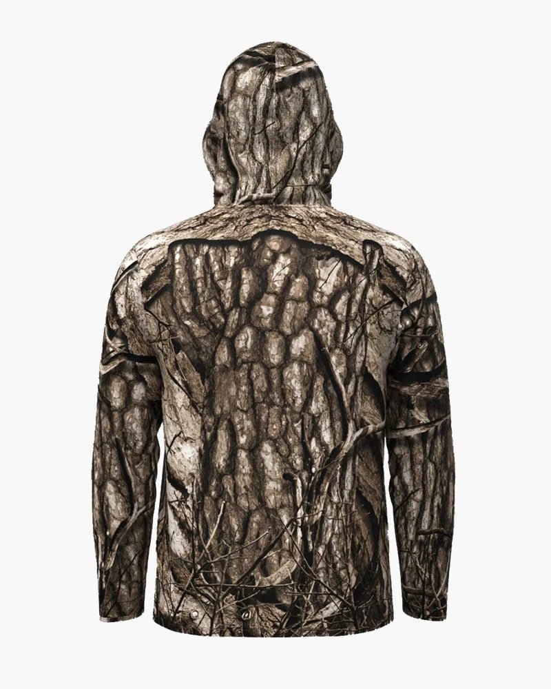 Hooded Helios Fishing Shirt with Gaiter - Get Tight Gear