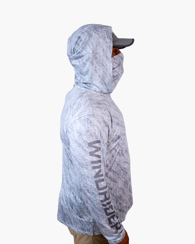 Hooded Helios Fishing Shirt with Gaiter - Get Tight Gear