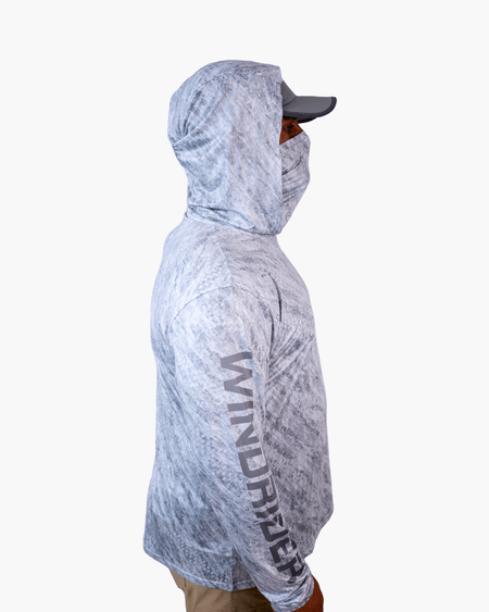 Hooded Helios Fishing Shirt with Gaiter - Get Tight Gear