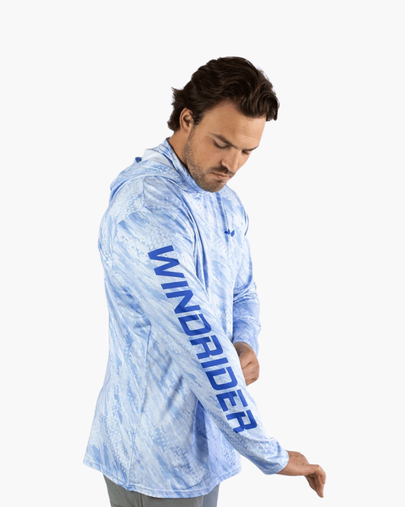 Hooded Helios Fishing Shirt with Gaiter - Get Tight Gear