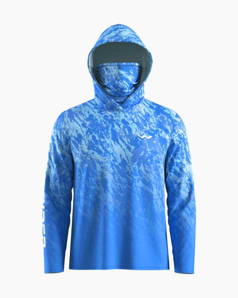 Hooded Helios Fishing Shirt with Gaiter - Get Tight Gear