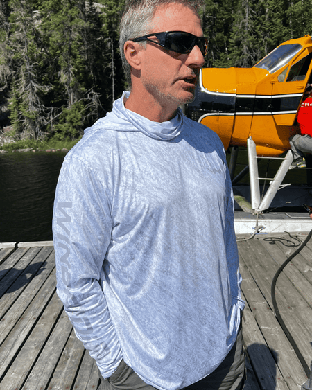 Hooded Helios Fishing Shirt with Gaiter - Get Tight Gear