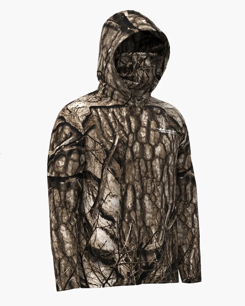 Hooded Helios Fishing Shirt with Gaiter - Get Tight Gear