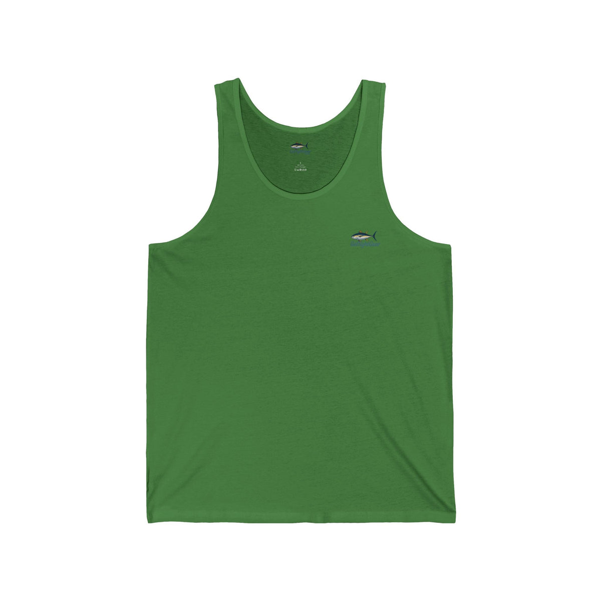 Hooked on Freedom Unisex Jersey Tank - Casual Summer Wear for Fishing Enthusiasts - Get Tight Gear