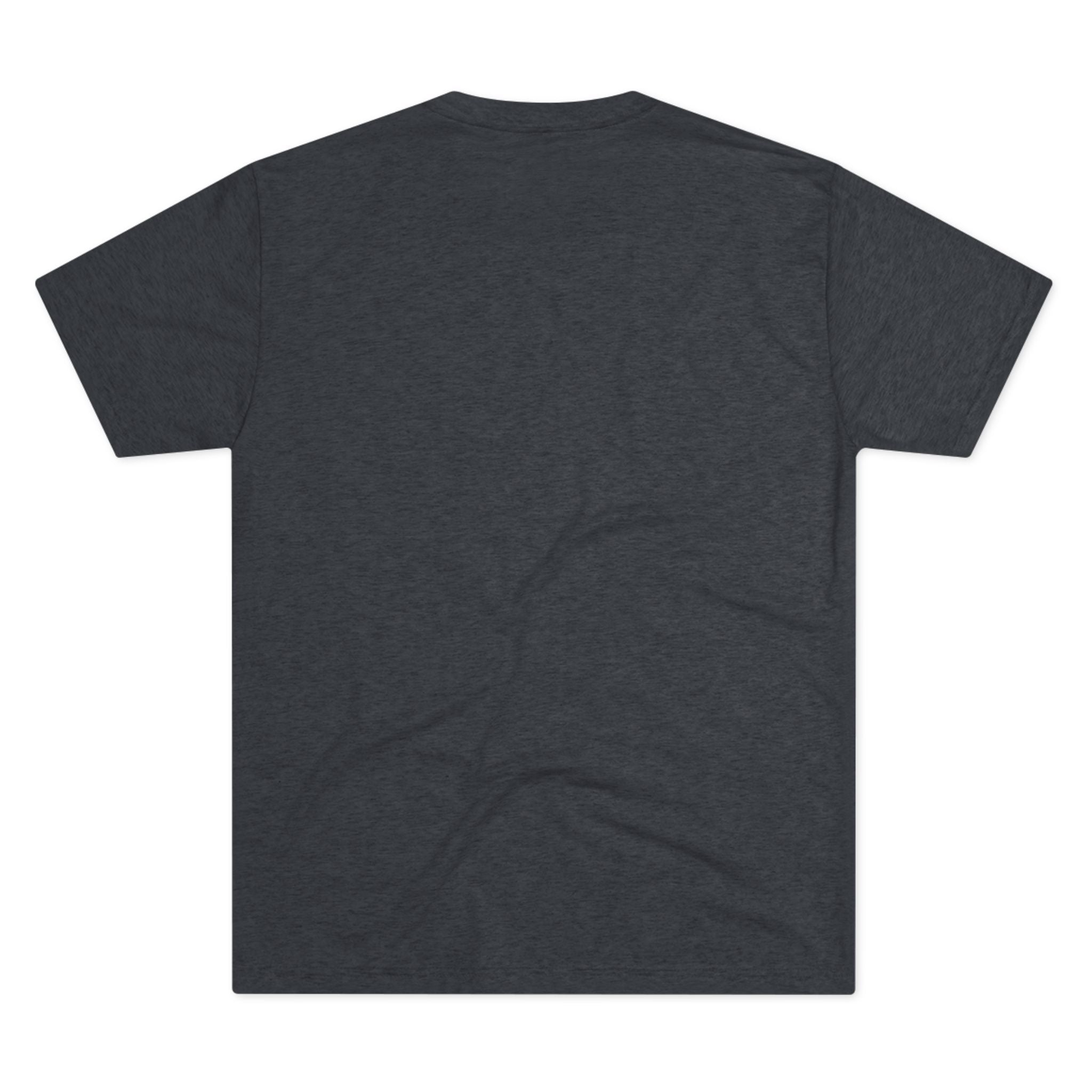 Hooked on Freedom Unisex Tri - Blend Crew Tee - Patriotic Fishing T-Shirt - Get Tight Gear
