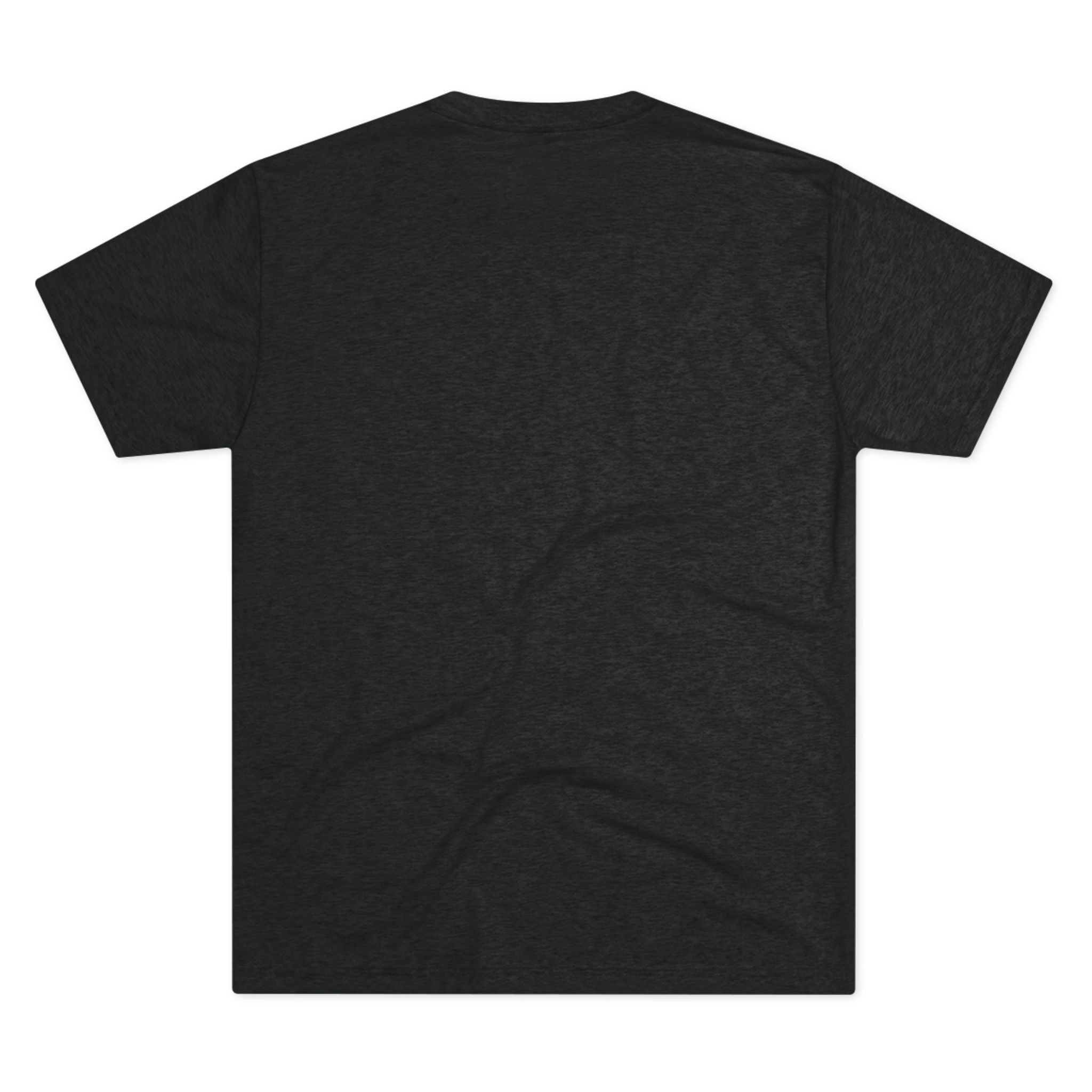 Hooked on Freedom Unisex Tri - Blend Crew Tee - Patriotic Fishing T-Shirt - Get Tight Gear