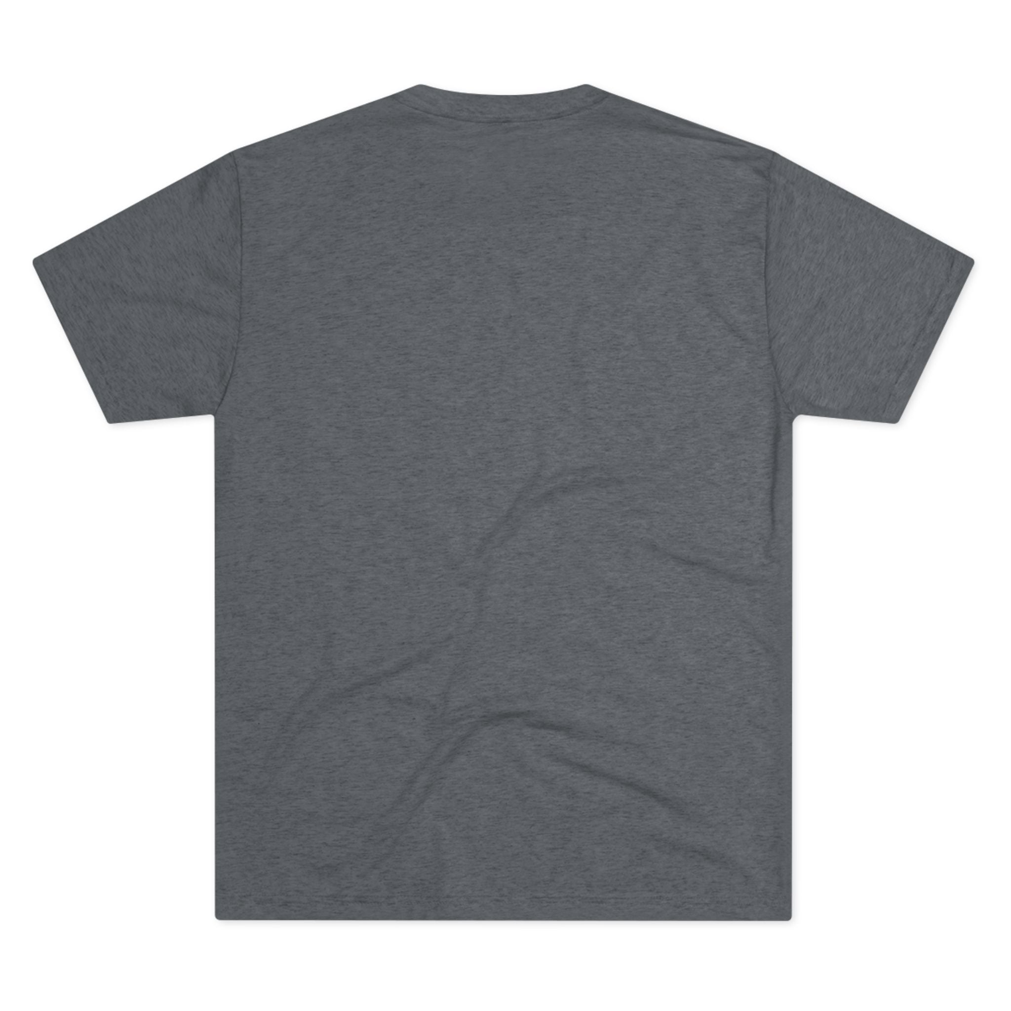 Hooked on Freedom Unisex Tri - Blend Crew Tee - Patriotic Fishing T-Shirt - Get Tight Gear
