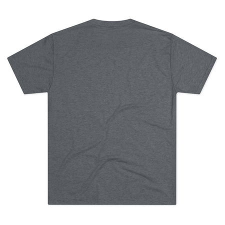 Hooked on Freedom Unisex Tri - Blend Crew Tee - Patriotic Fishing T-Shirt - Get Tight Gear