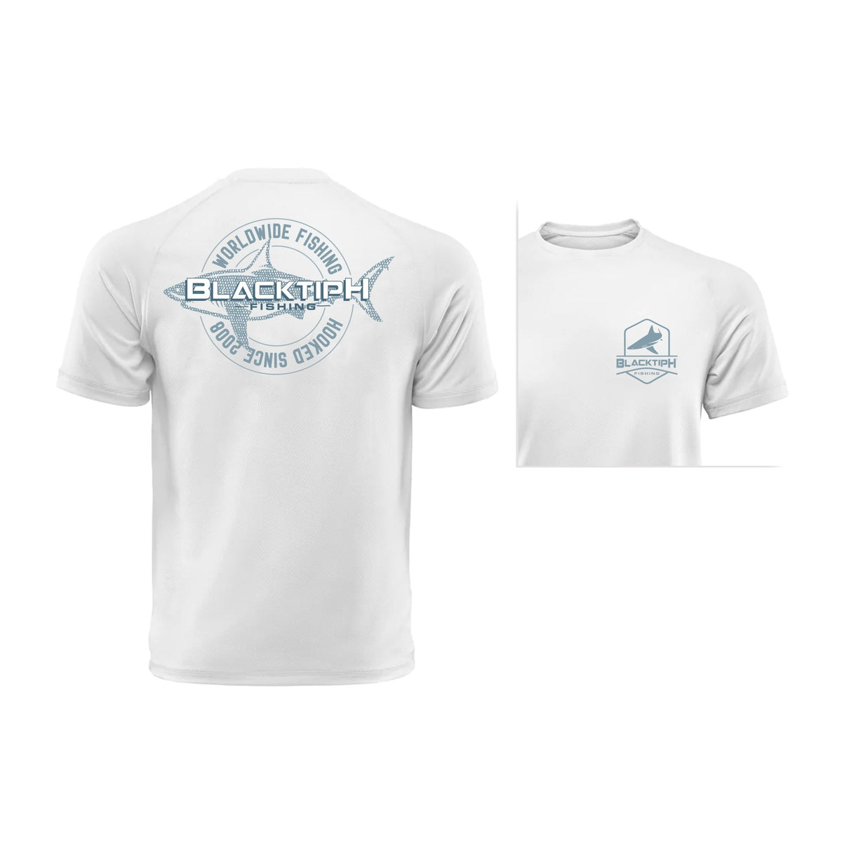 Hooked Since 2008 Lifestyle Cotton Blend T-Shirt - Get Tight Gear