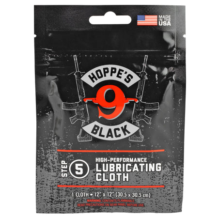 HOPPES BLACK LUBRICATING CLOTH - Get Tight Gear