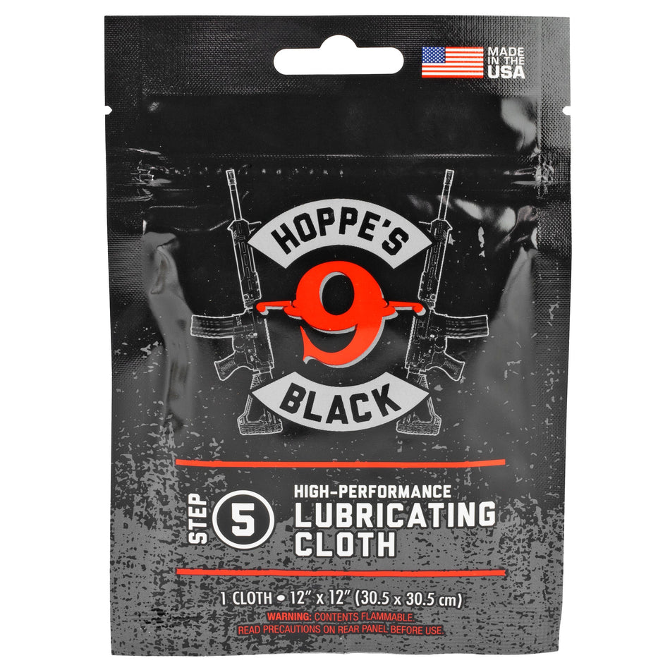HOPPES BLACK LUBRICATING CLOTH - Get Tight Gear
