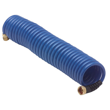 HoseCoil Blue Hose w/Flex Relief - 25' - Get Tight Gear